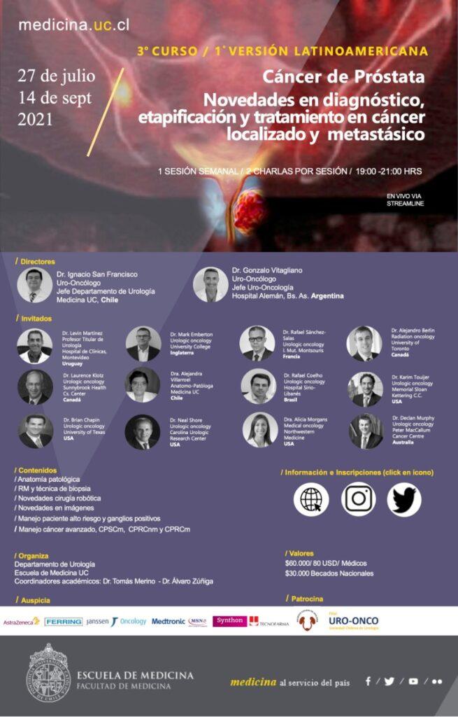 Codiretor do primeiro Curso Latino-Americano de Câncer de Próstata (2/2)