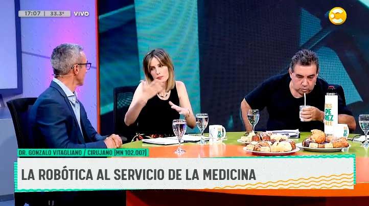 La robótica al servicio de la medicina, nota para el Canal de la Ciudad