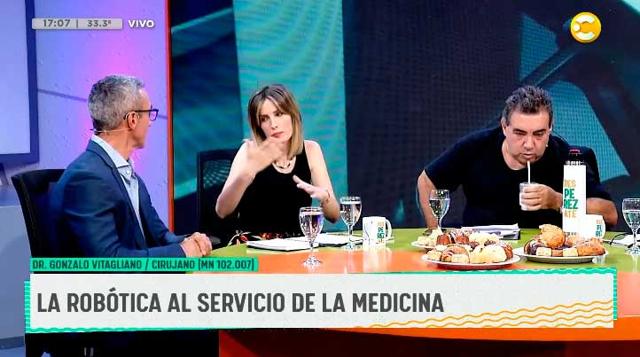 La robótica al servicio de la medicina, nota para el Canal de la Ciudad