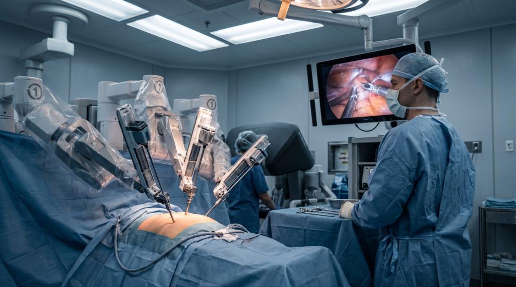 Cistectomia radical · passo cirúrgico chave · vista intraoperatória · UMIBA