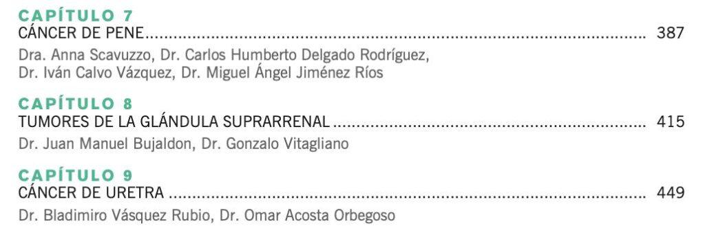 Capítulo sobre tumores da glândula suprarrenal no Manual de Câncer Urológico (2/3)