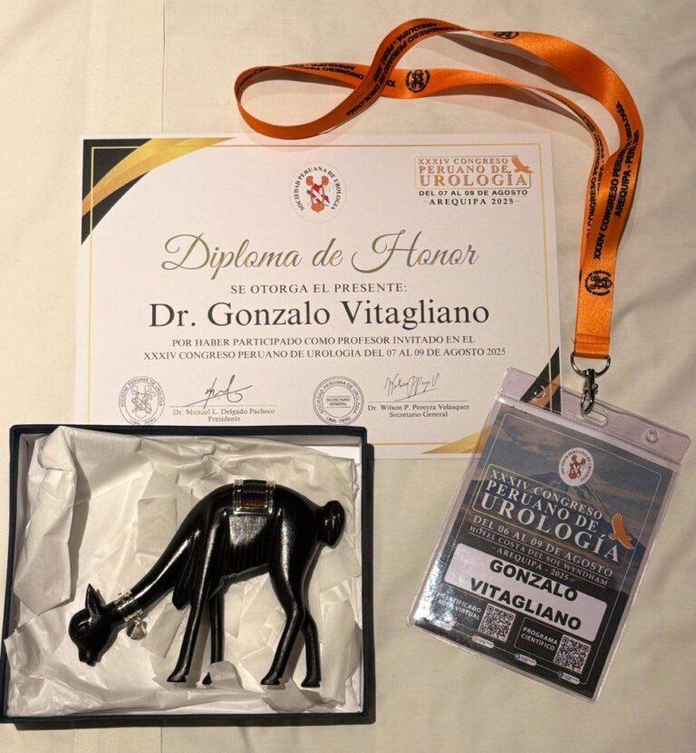 Congresso da Sociedade Peruana de Urologia 2025 em Arequipa (8/10)