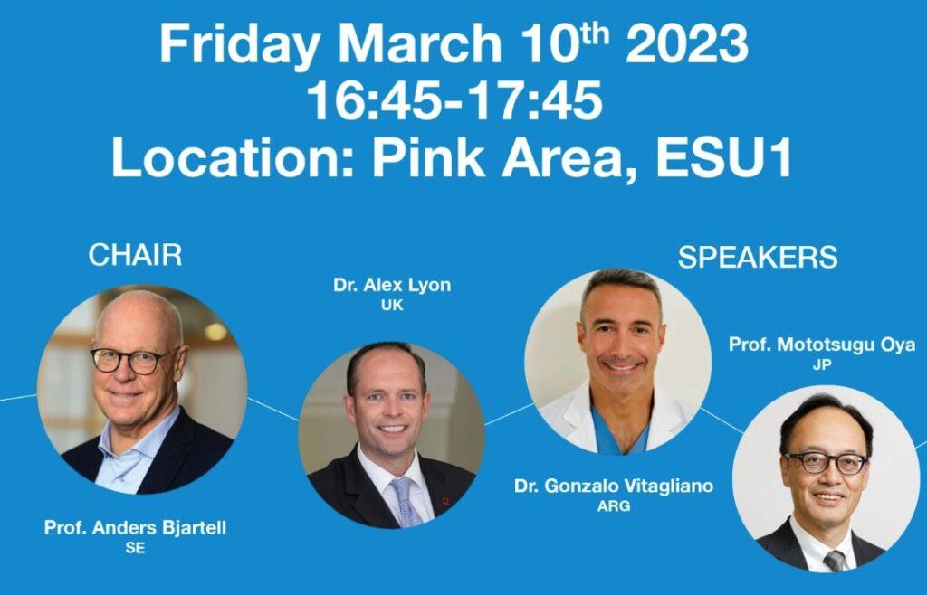 Congreso Europeo de Urología en Milán 2023