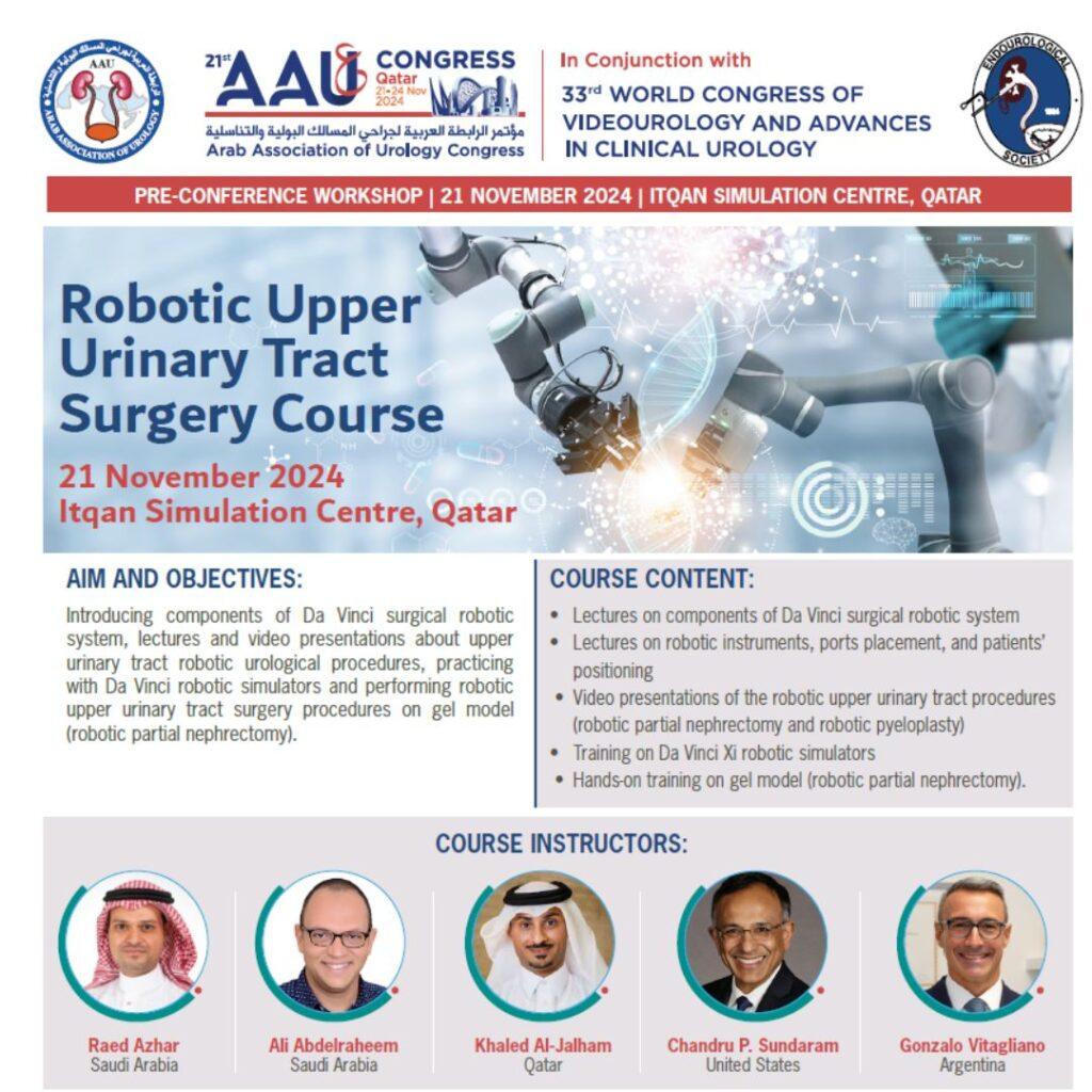 Convocado por la Sociedad Arabe de Urología para su congreso anual (2/5)