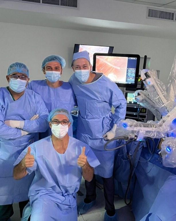 Equipe da UMIBA no consultório