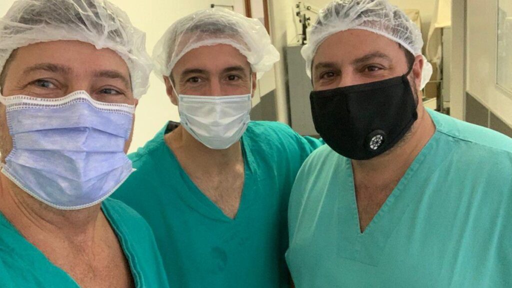 Urologists performed a surgery that was a first in the country